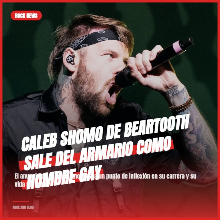 Caleb Shomo de Beartooth sale del armario como hombre gay