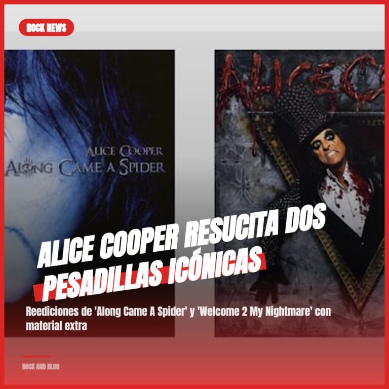 Alice Cooper resucita dos pesadillas icónicas