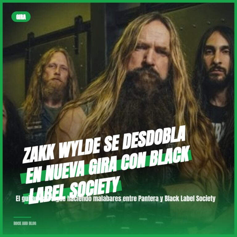 Zakk Wylde se Desdobla en Nueva Gira con Black Label Society