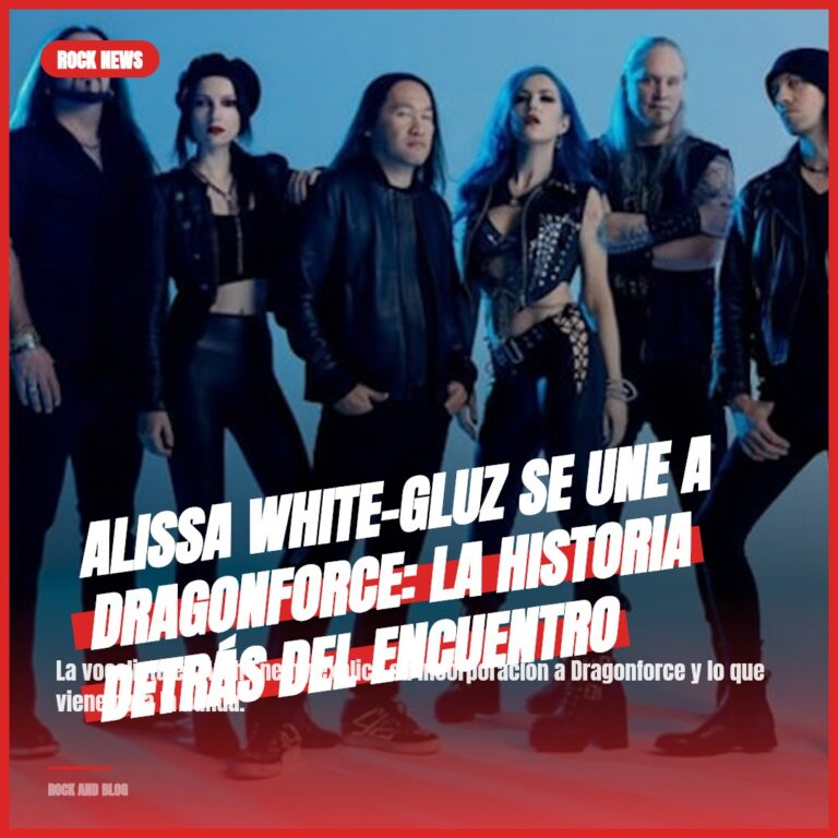Alissa White-Gluz se une a Dragonforce: La historia detrás del encuentro