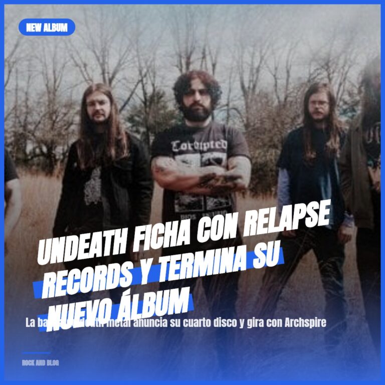 Undeath ficha con Relapse Records y termina su nuevo álbum