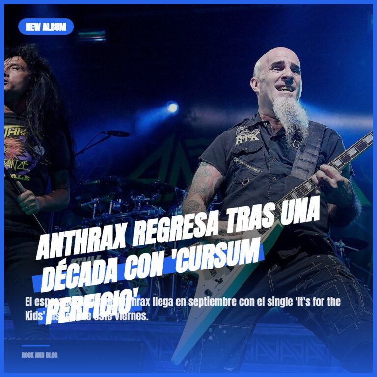 Anthrax regresa tras una década con ‘Cursum Perficio’