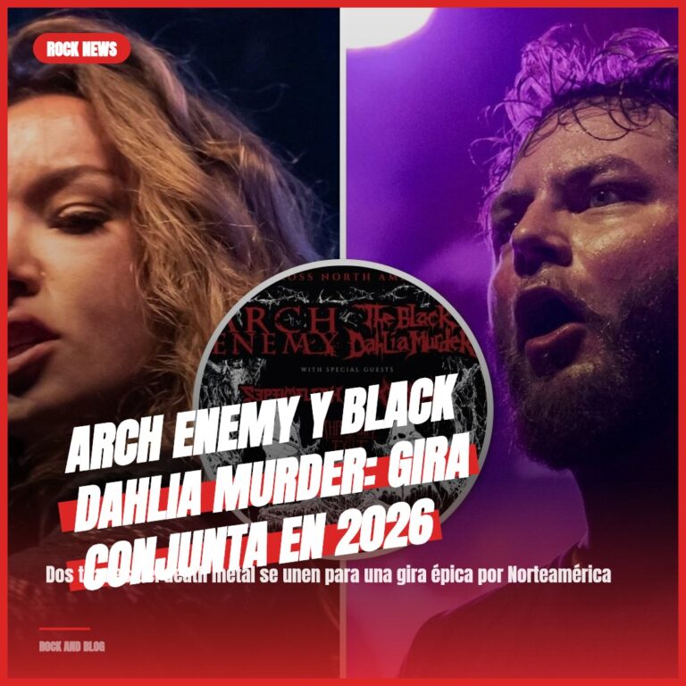 Arch Enemy y Black Dahlia Murder: Gira conjunta en 2026