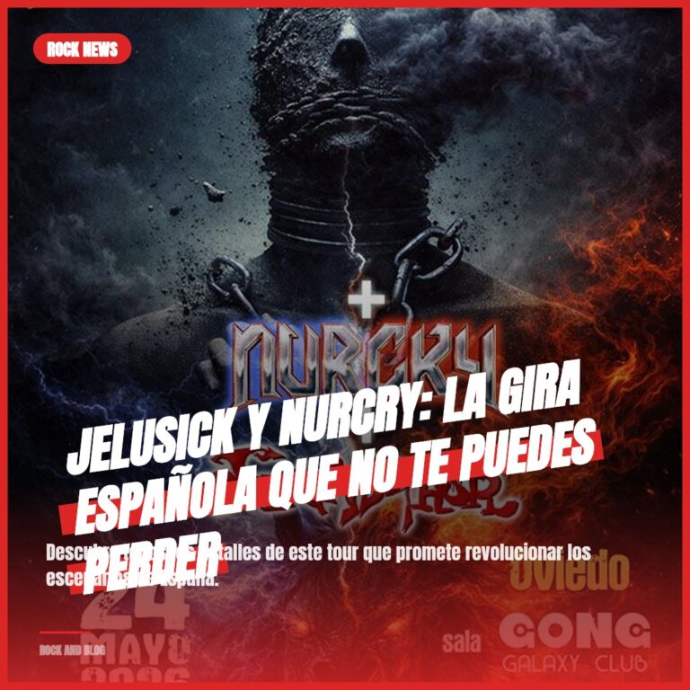JELUSICK y Nurcry: La Gira Española Que No Te Puedes Perder