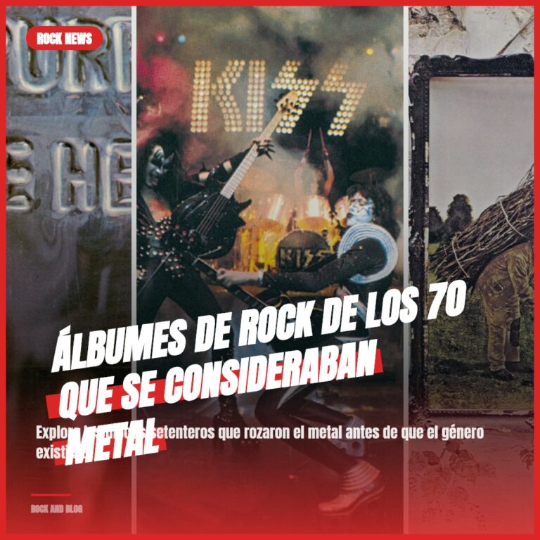 Álbumes de Rock de los 70 que se Consideraban Metal