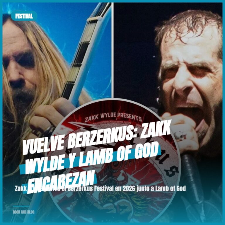 Vuelve Berzerkus: Zakk Wylde y Lamb of God Encabezan