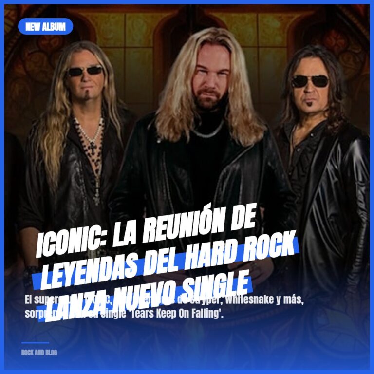 ICONIC: La reunión de leyendas del hard rock lanza nuevo single