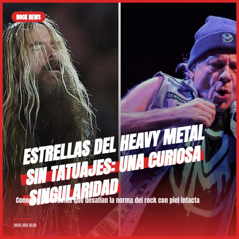 Estrellas del Heavy Metal Sin Tatuajes: Una Curiosa Singularidad