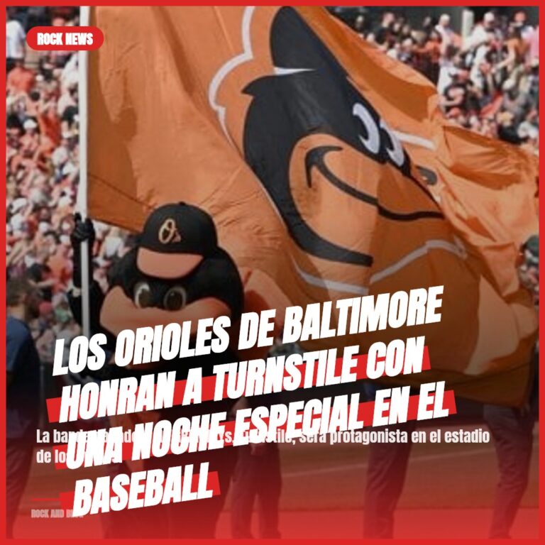Los Orioles de Baltimore Honran a Turnstile con una Noche Especial en el Baseball