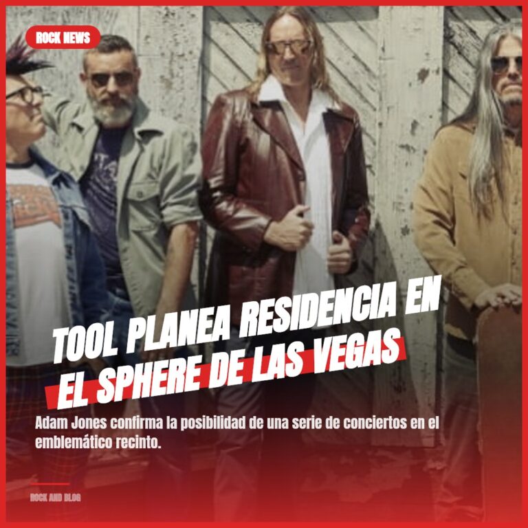 Tool planea residencia en el Sphere de Las Vegas