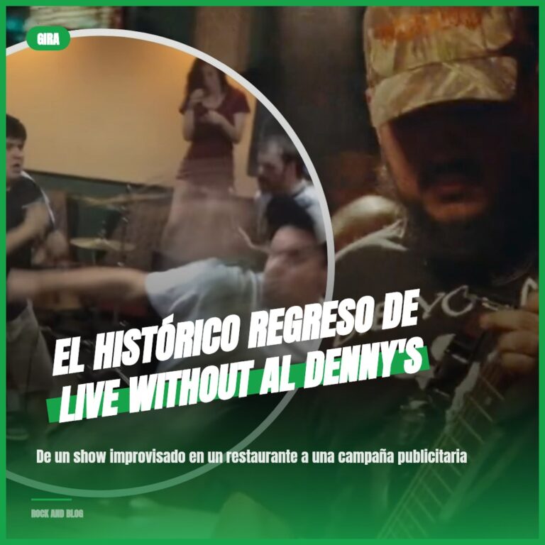 El Histórico Regreso de Live Without al Denny’s