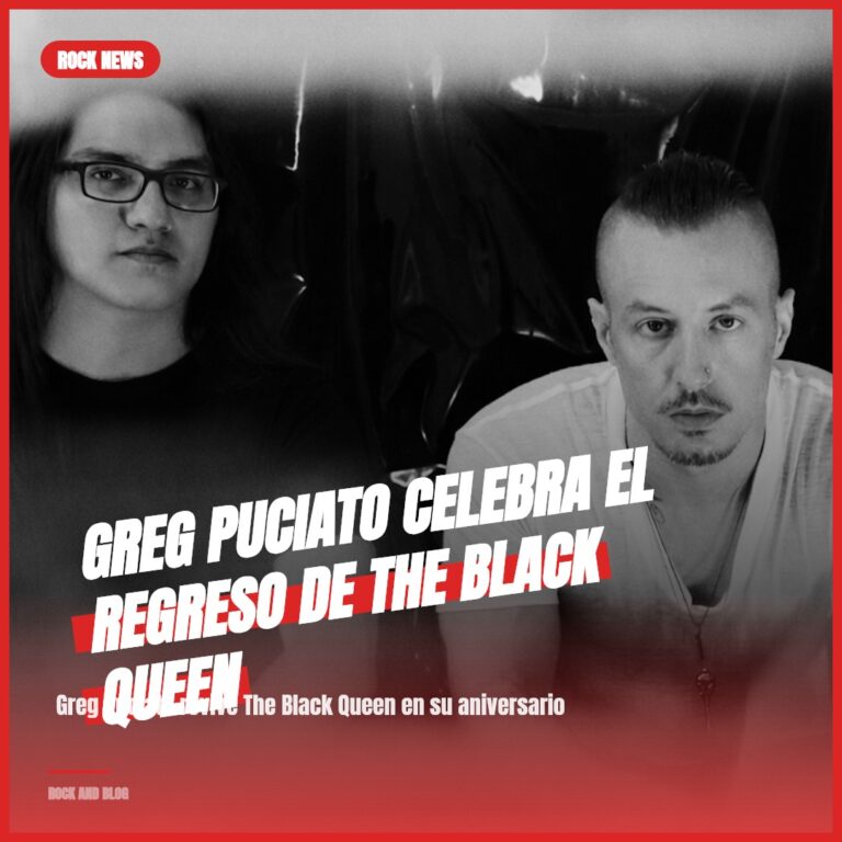 Greg Puciato Celebra el Regreso de The Black Queen