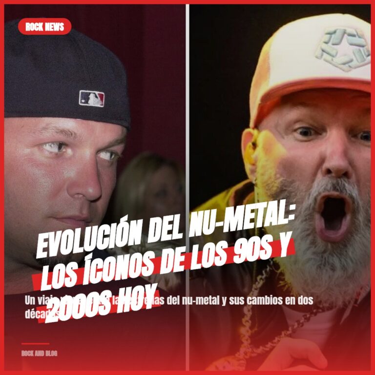 Evolución del Nu-Metal: Los Íconos de los 90s y 2000s Hoy