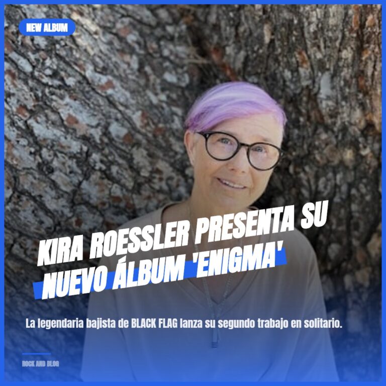 Kira Roessler presenta su nuevo álbum ‘Enigma’