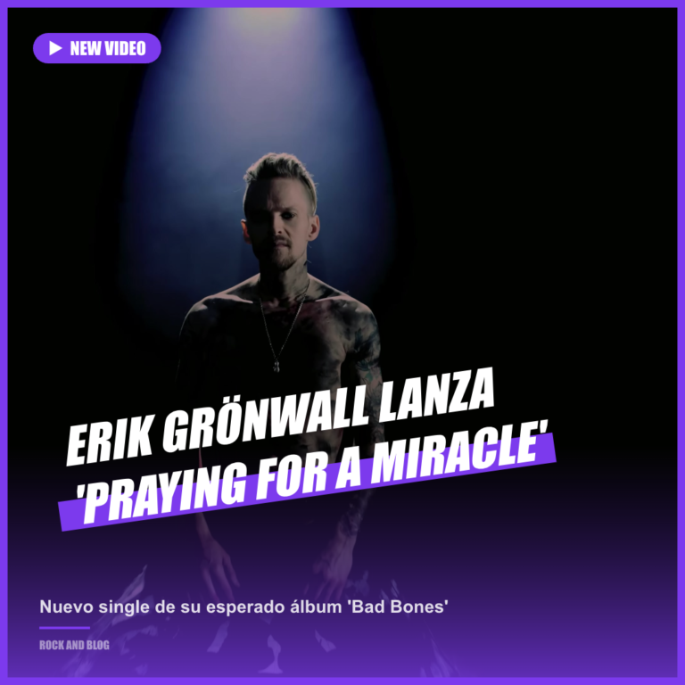 Erik Grönwall lanza su nuevo single «Praying For A Miracle»