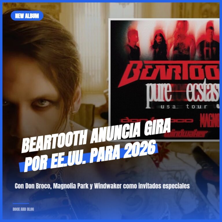 Beartooth anuncia gira por EE.UU. para 2026