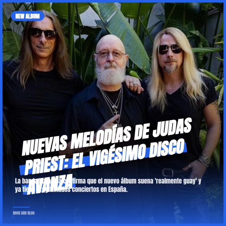 Nuevas melodías de Judas Priest: el vigésimo disco avanza