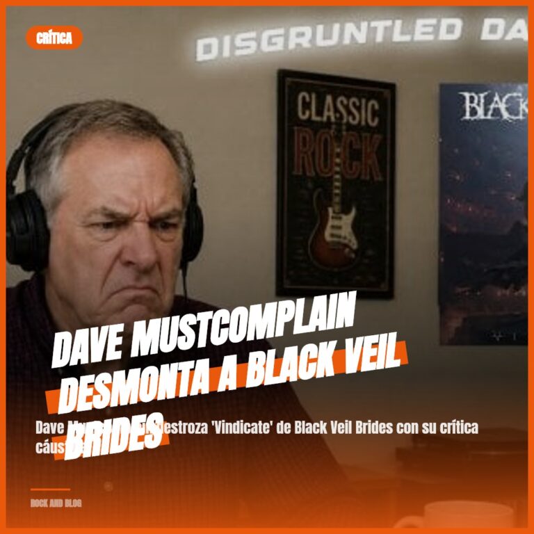 Dave Mustcomplain Desmonta a Black Veil Brides