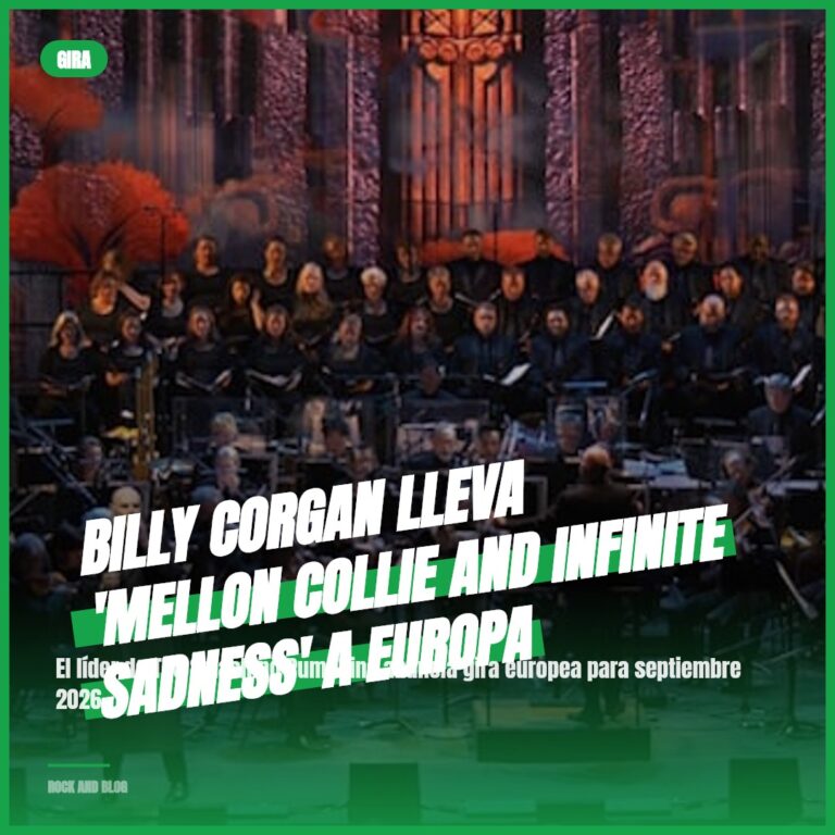 Billy Corgan lleva ‘Mellon Collie And Infinite Sadness’ a Europa