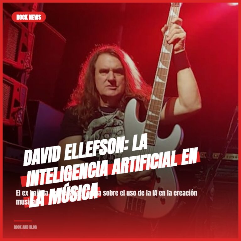 David Ellefson: La inteligencia artificial en la música