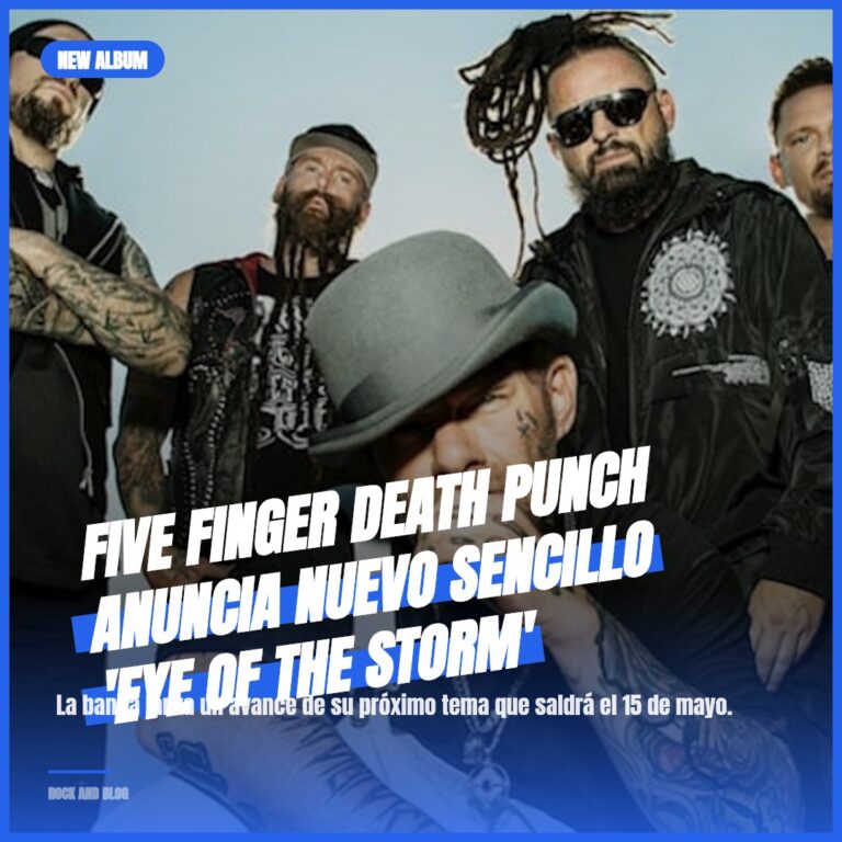 Five Finger Death Punch Anuncia Nuevo Sencillo ‘Eye Of The Storm’
