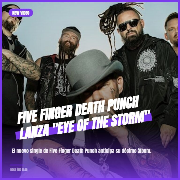 Five Finger Death Punch lanza «Eye Of The Storm»
