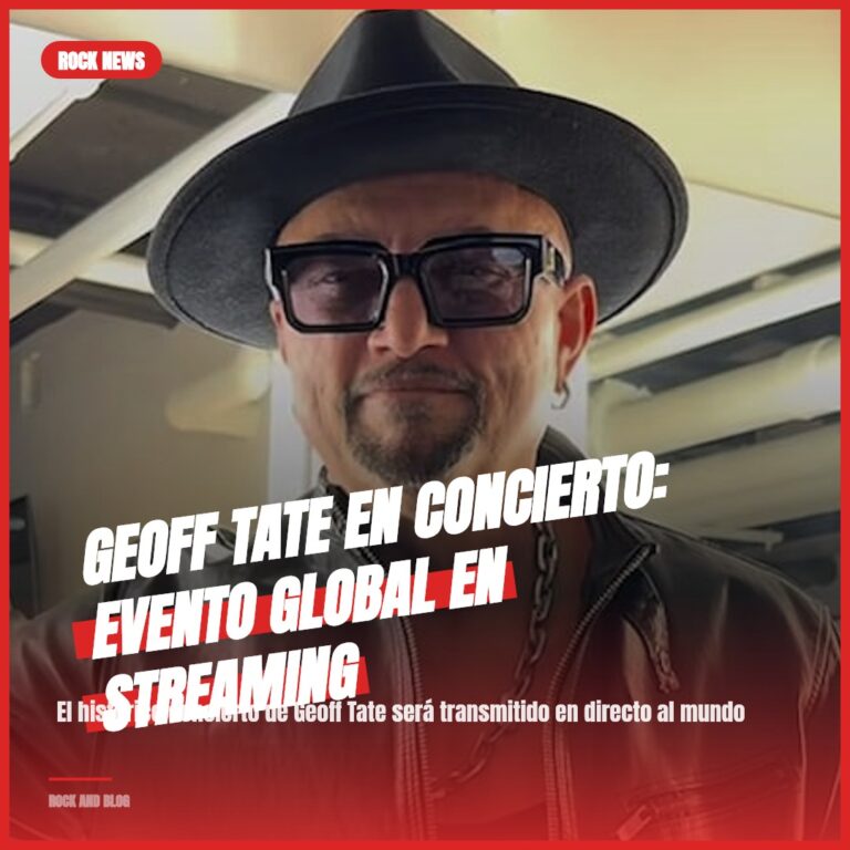 Geoff Tate en Concierto: Evento Global en Streaming