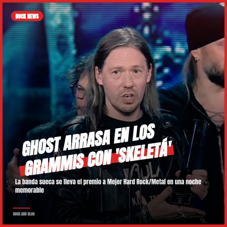 Ghost arrasa en los Grammis con ‘Skeletá’