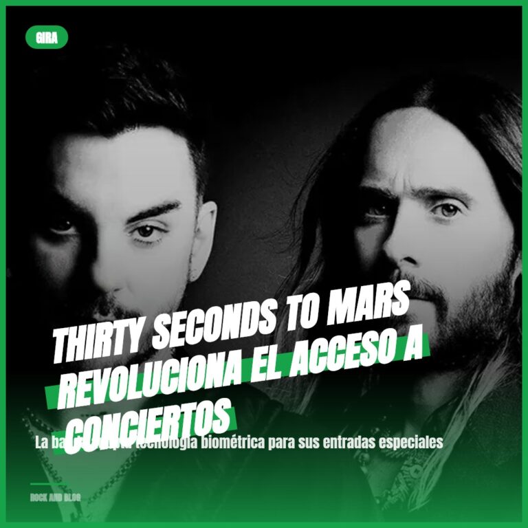 Thirty Seconds To Mars revoluciona el acceso a conciertos