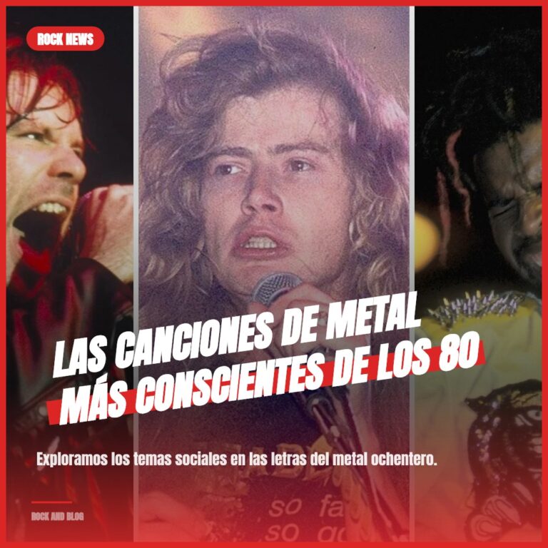 Las Canciones de Metal más Conscientes de los 80