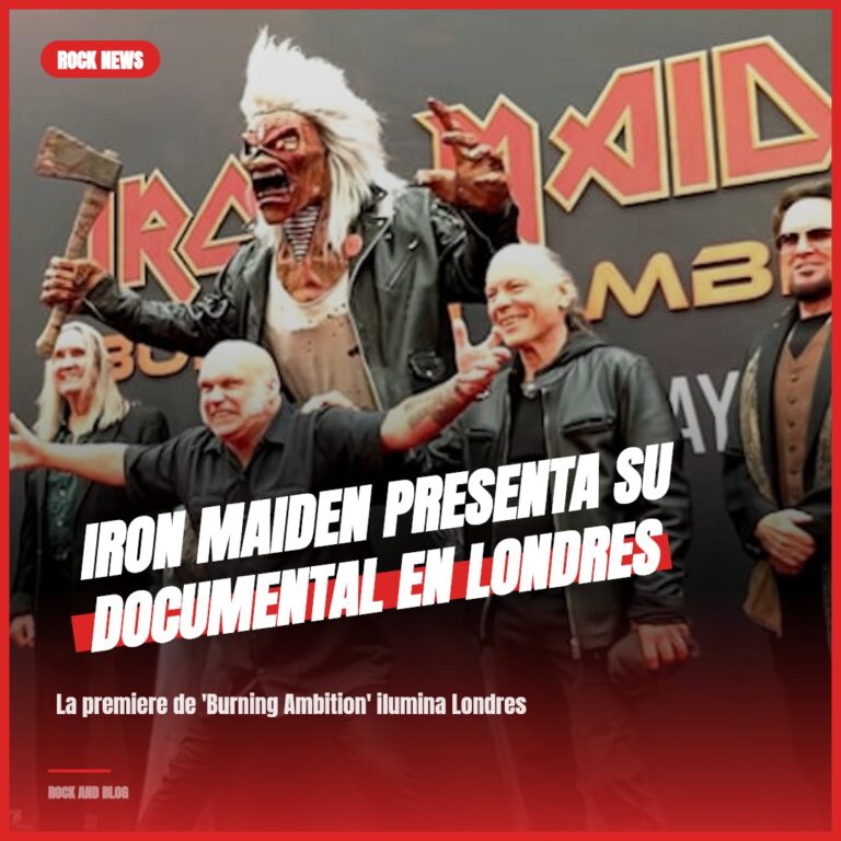Iron Maiden presenta su documental en Londres