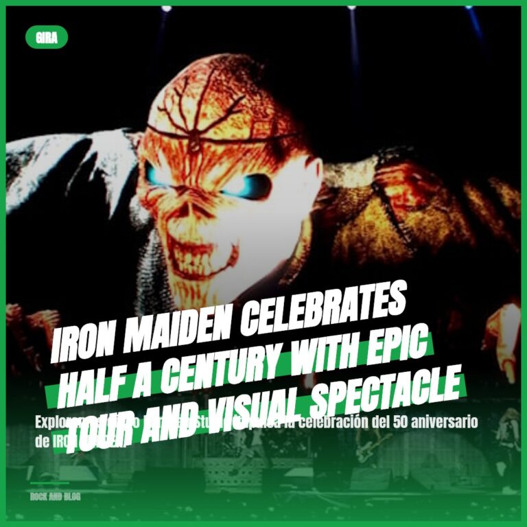 IRON MAIDEN Celebrates Half a Century with Epic Tour and Visual Spectacle