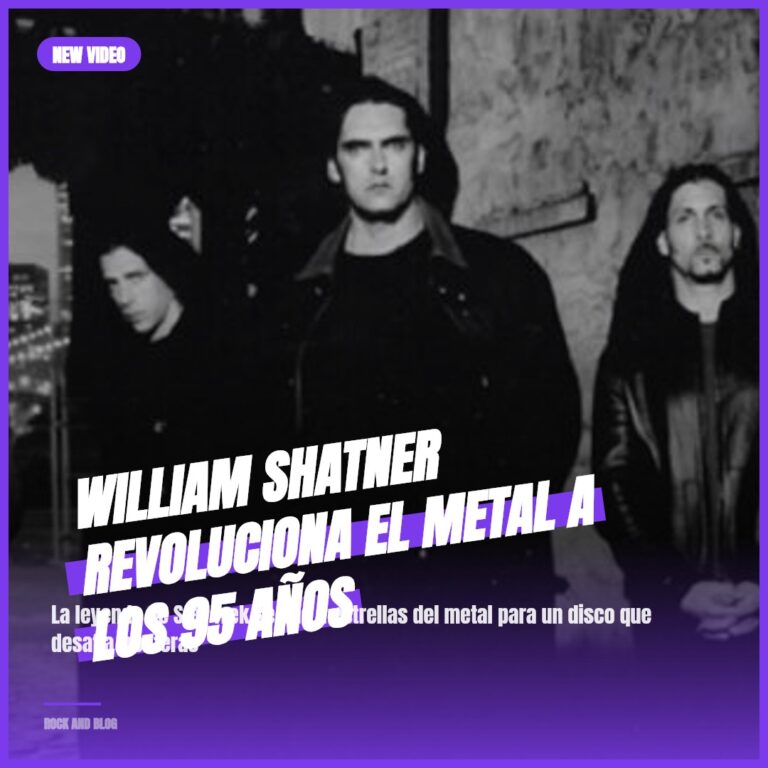 William Shatner Revoluciona el Metal a los 95 Años