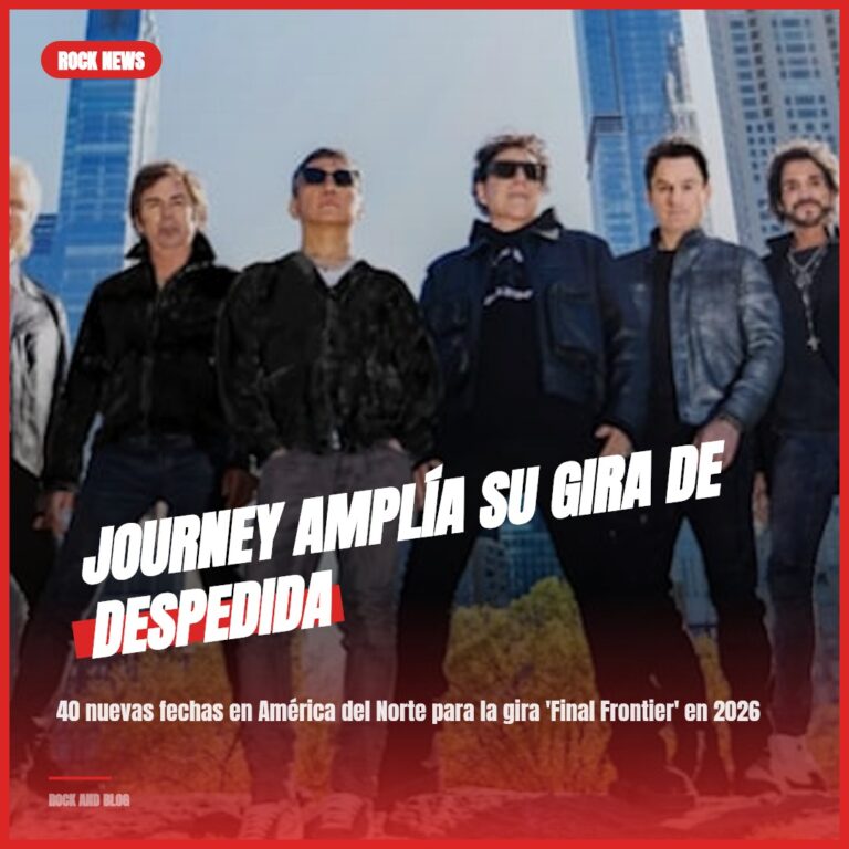 Journey amplía su gira de despedida