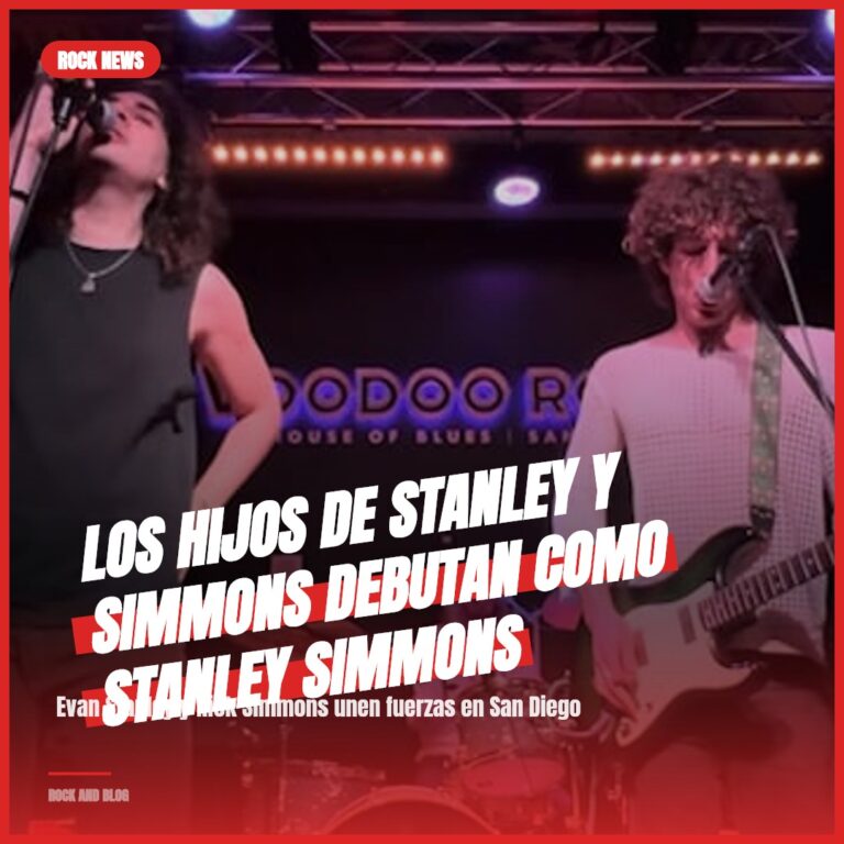 Los hijos de Stanley y Simmons debutan como Stanley Simmons