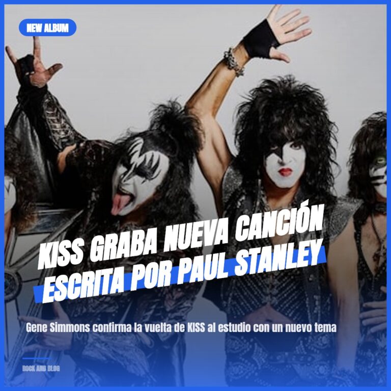 KISS Graba Nueva Canción Escrita por Paul Stanley