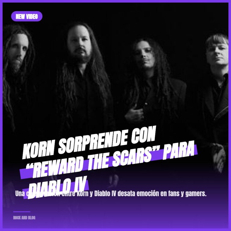 Korn sorprende con “Reward The Scars” para Diablo IV
