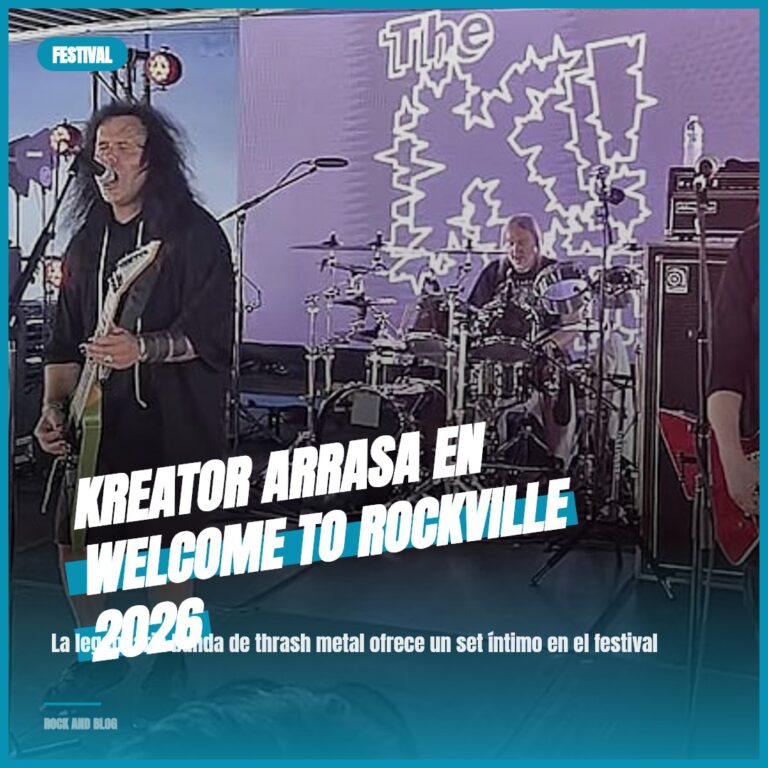 Kreator arrasa en Welcome To Rockville 2026