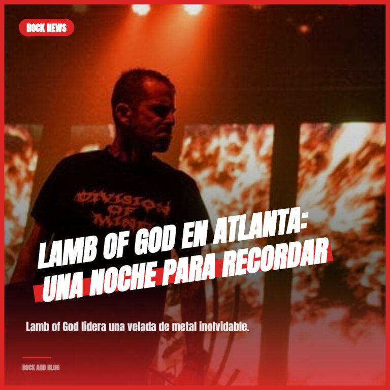 Lamb of God en Atlanta: Una Noche para Recordar