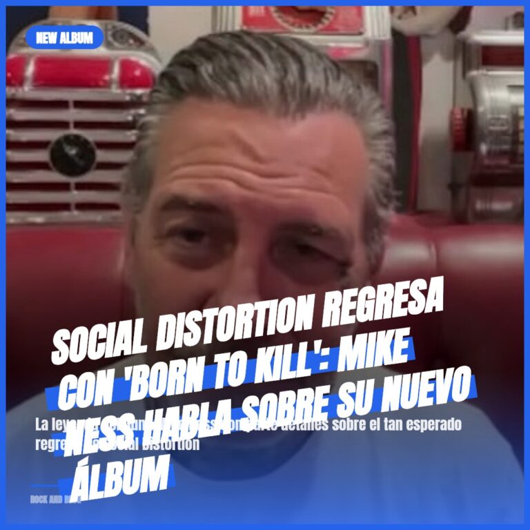 Social Distortion regresa con ‘Born To Kill’: Mike Ness habla sobre su nuevo álbum