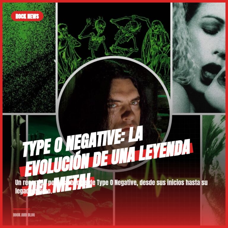 Type O Negative: La Evolución de una Leyenda del Metal