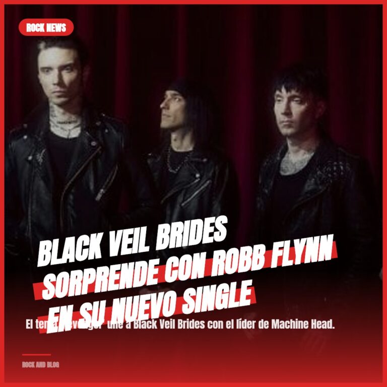 Black Veil Brides sorprende con Robb Flynn en su nuevo single