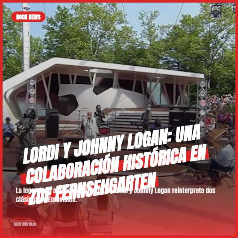 LORDI y Johnny Logan: Una colaboración histórica en ZDF Fernsehgarten