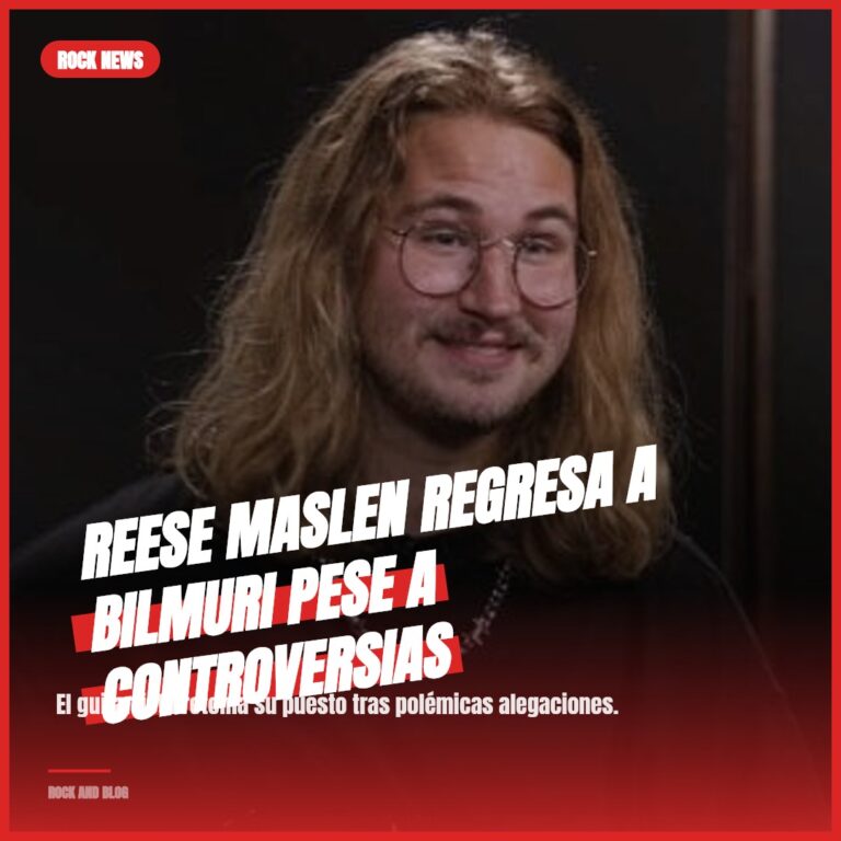 Reese Maslen regresa a Bilmuri pese a controversias