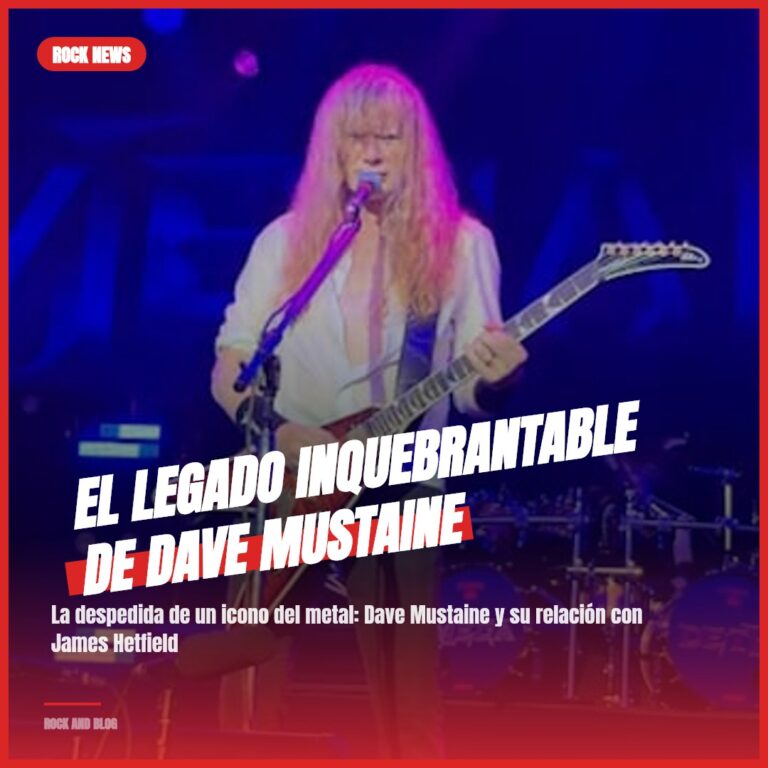 El legado inquebrantable de Dave Mustaine