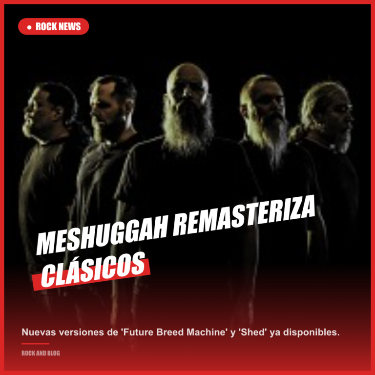 Meshuggah Remasteriza «Shed» y «Future Breed Machine»