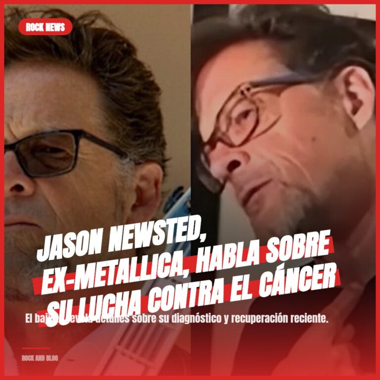 Jason Newsted, ex-METALLICA, habla sobre su lucha contra el cáncer