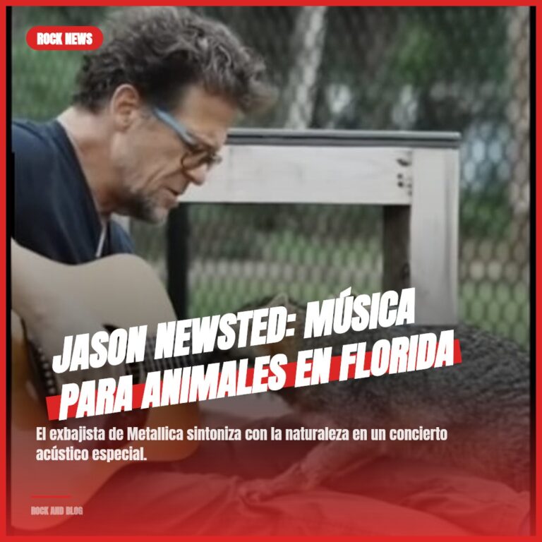 Jason Newsted: Música para Animales en Florida