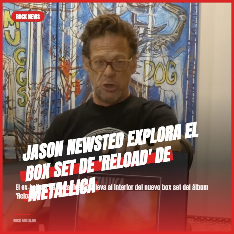 Jason Newsted Explora el Box Set de ‘Reload’ de Metallica