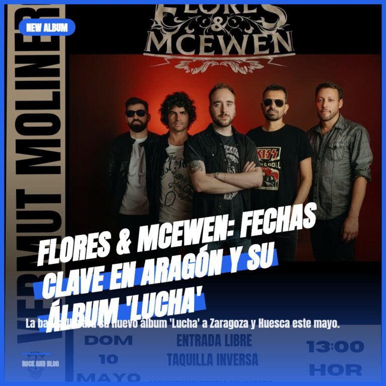 Flores & McEwen: fechas clave en Aragón y su álbum ‘Lucha’